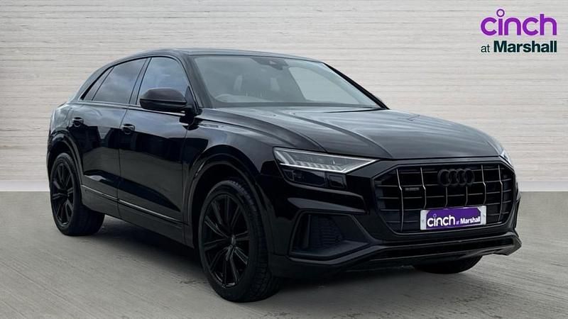 Used Audi Q8 S-Line 286 HP (210 kW) 2019 Black SUV