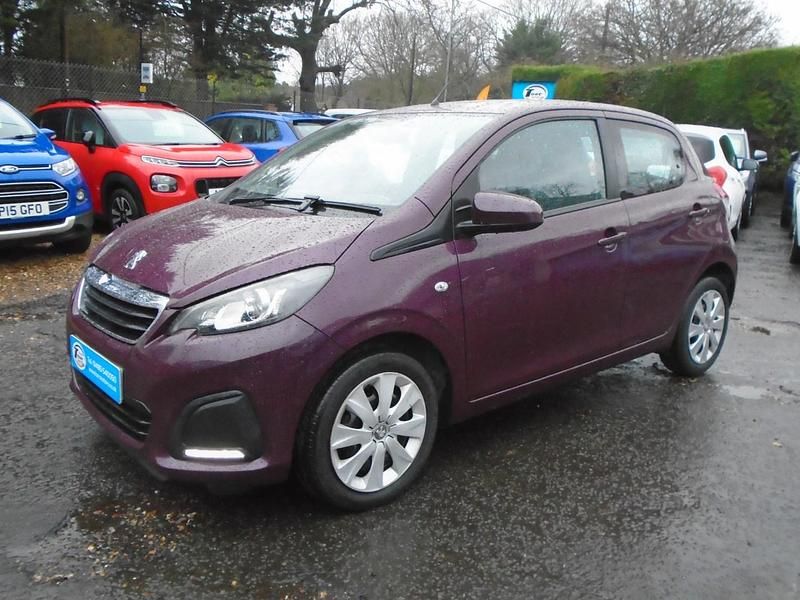 Used Peugeot 108 Active 68 HP (50 kW) 2015 Purple Hatchback