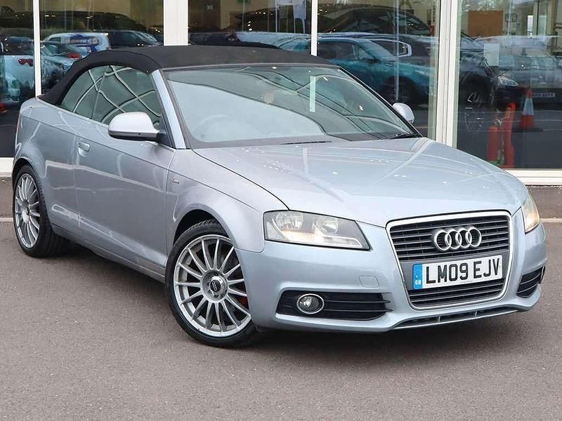 Used Audi A3 Cabriolet S-Line 140 HP (102 kW) 2009 Silver Cabriolet