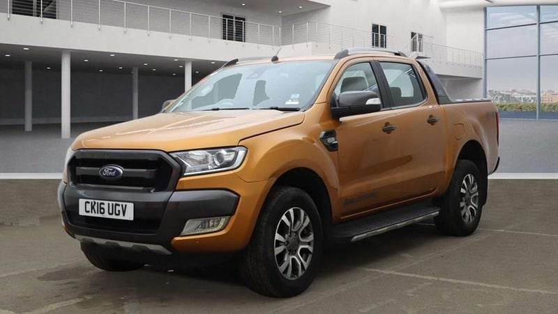 Used Ford Ranger Wildtrack 200 HP (147 kW) 2016 Orange Pickup