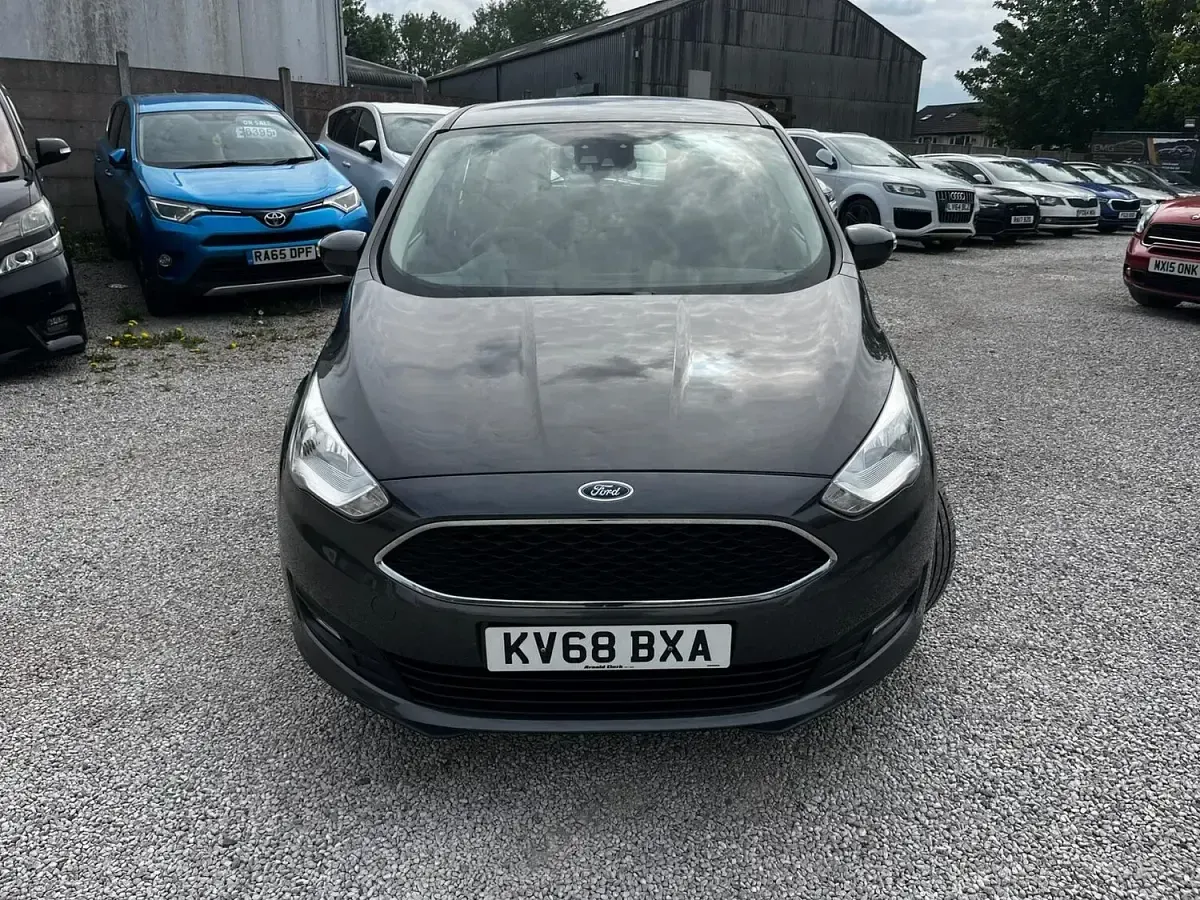 Used Ford C-MAX Zetec 120 HP (88 kW) 2018 Grey MPV