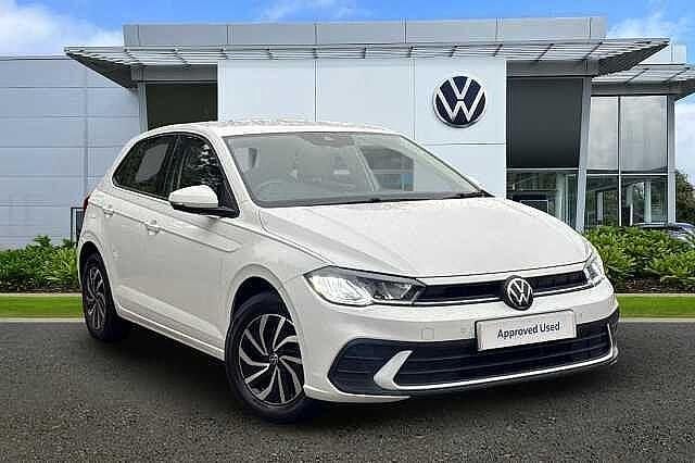 White Used 2023 VW Polo Life Hatchback | £15,591 (Fair price) - Image 1/4