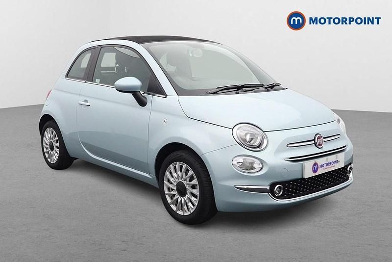 Green Used 2024 Fiat 500 Cabriolet | £13,749 (A bit pricey) - Image 1/4