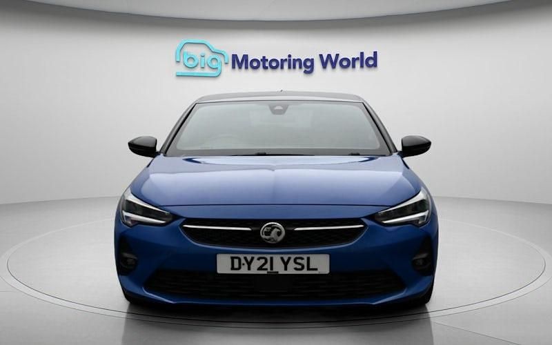 Used Vauxhall Corsa SRi 101 HP (74 kW) 2021 Blue Hatchback