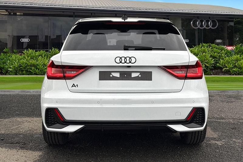 New Audi A1 Sportback Black Edition 2025 White Hatchback