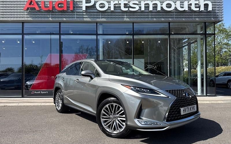 Used Lexus RX450h 313 HP (230 kW) 2021 Silver SUV