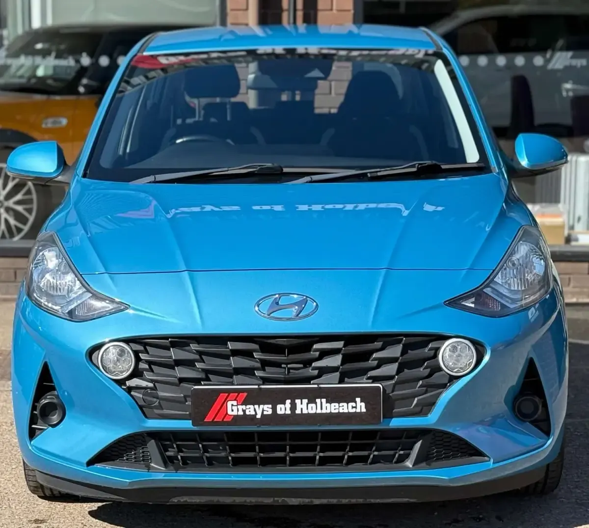Begagnad Hyundai i10 SE 84 HK (61 kW) 2020 Turkos Halvkombi