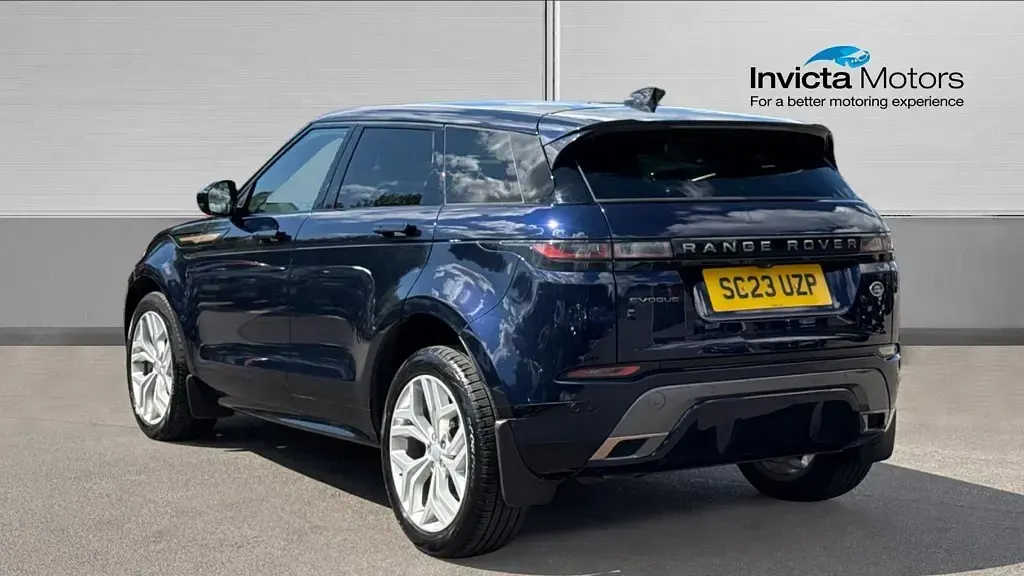 Used Land Rover Range Rover evoque SE Dynamic 204 HP (150 kW) 2023 Portofino blue metallic SUV