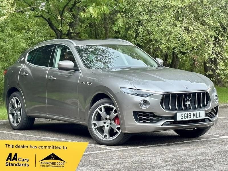 Grey Used 2018 Maserati Levante SUV | £21,995 (Fair price) - Image 1/4