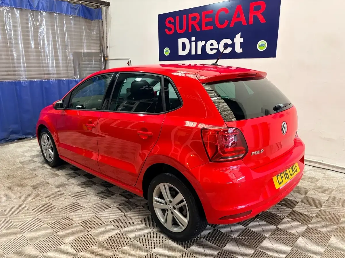 Used VW Polo Match 2016 Red Hatchback