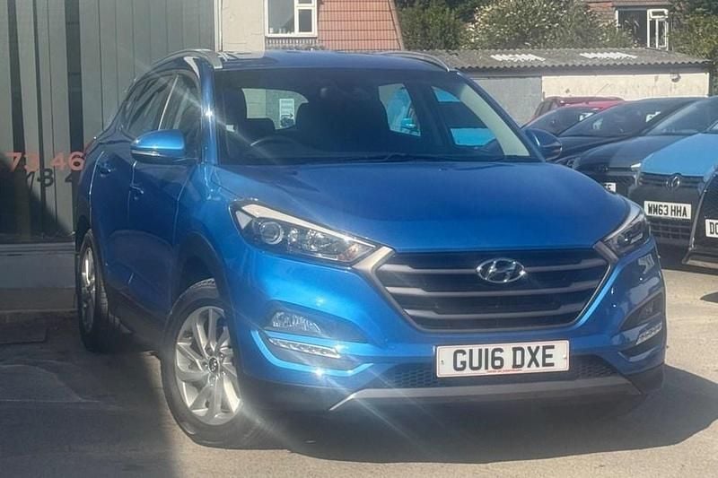 Blue Used 2016 Hyundai Tucson SE SUV | £10,995 (Good price) - Image 1/1