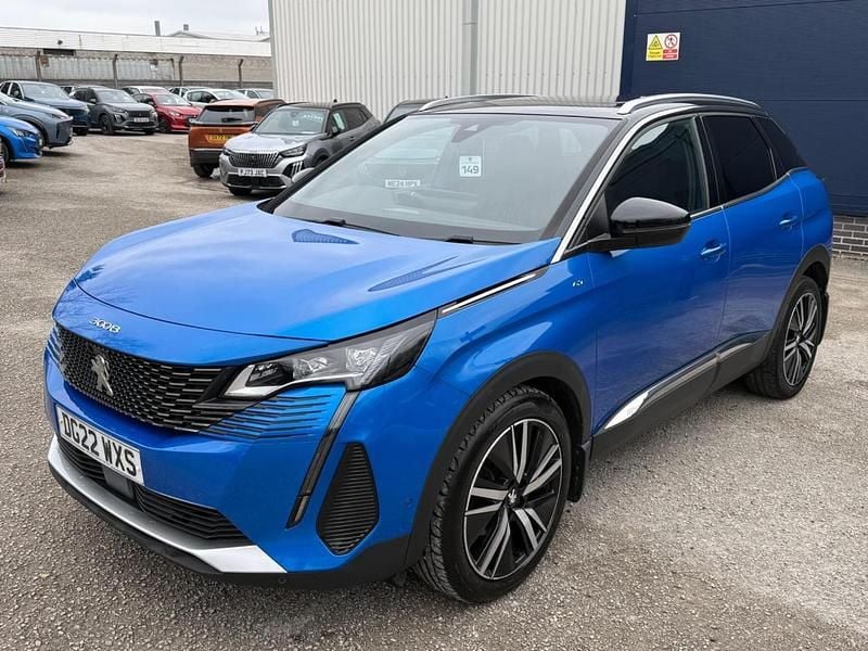 Used Peugeot 3008 Premium 129 HP (94 kW) 2022 Blue SUV
