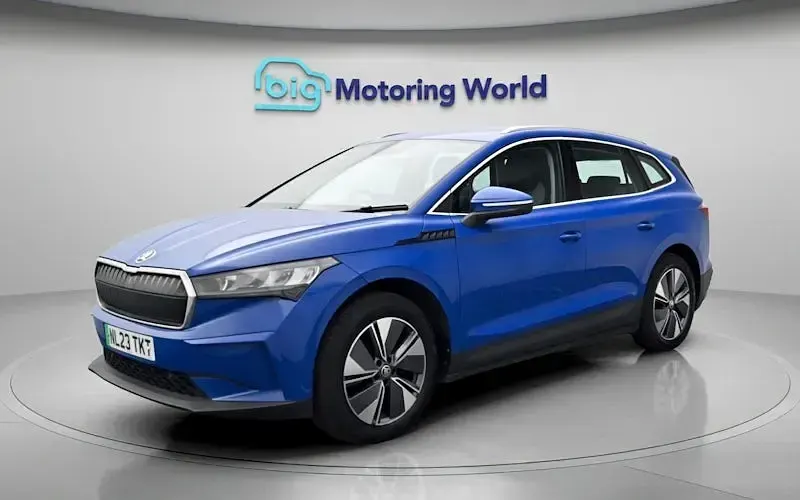 Used Skoda Enyaq iV ecoSuite 150 kW (204 HP) 2023 Blue SUV