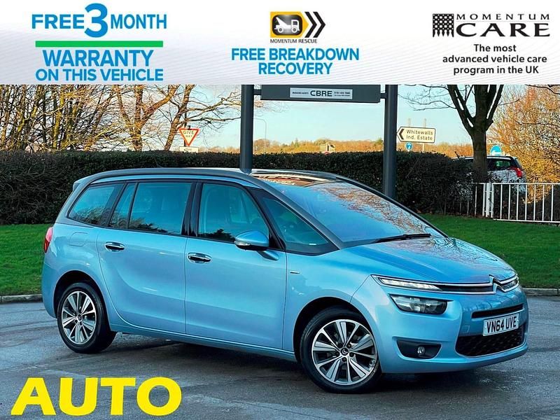 Blue Used 2015 Citroën Grand C4 Picasso Exclusive MPV | £5,290 (Good price) - Image 1/3