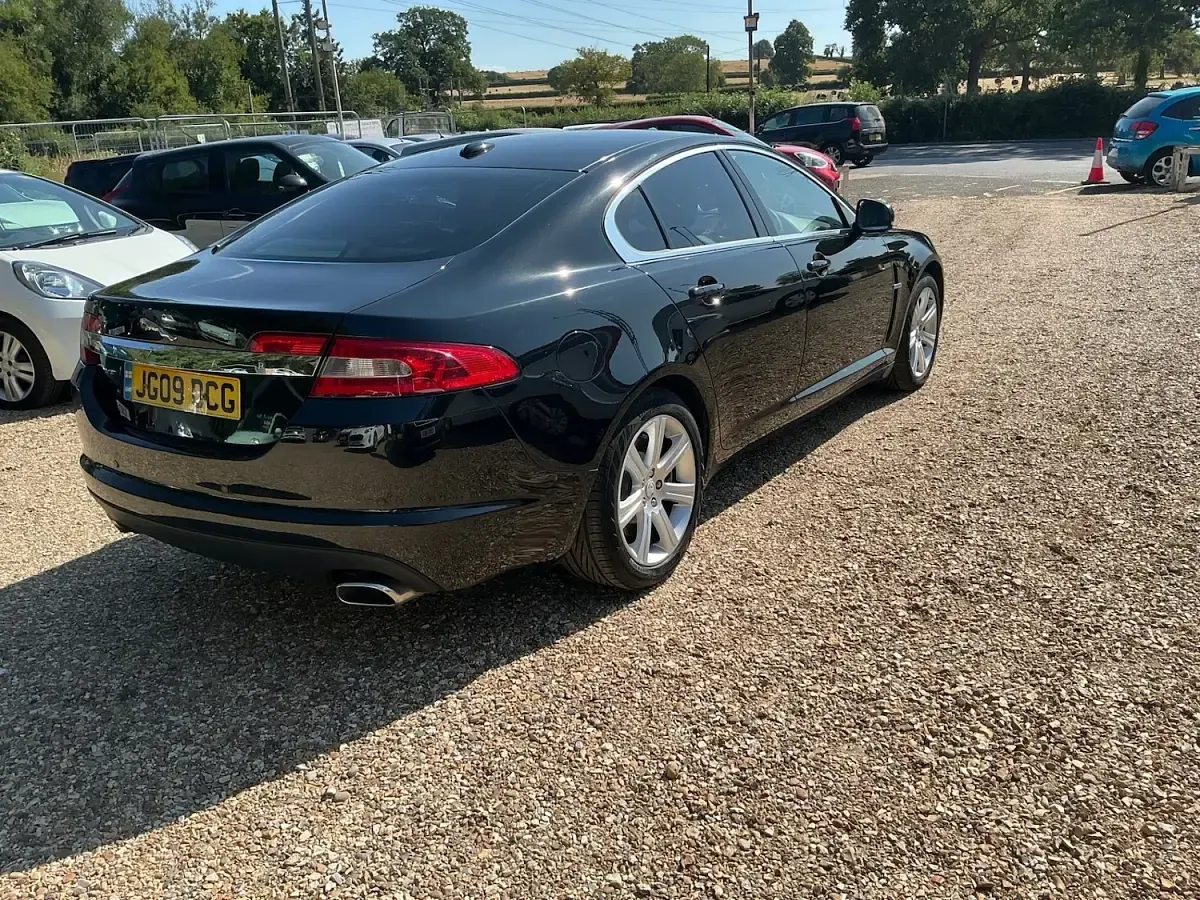 Used Jaguar XF Luxury 2009 Black Sedan