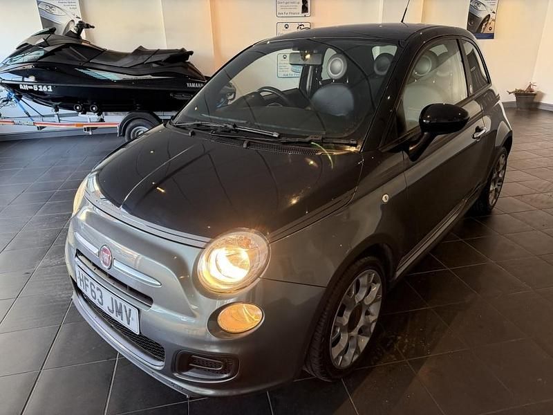 Used Fiat 500 69 HP (50 kW) 2013 Grey Hatchback