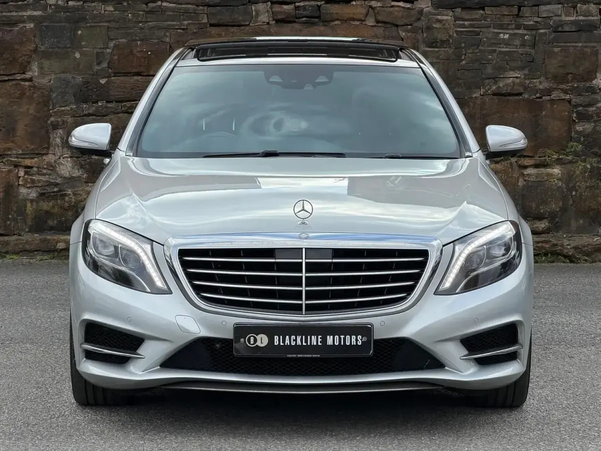 Used Mercedes S350 AMG line 258 HP (189 kW) 2016 Silver Sedan