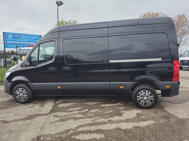 Begagnad Mercedes Sprinter Premium 2023 Svart Van