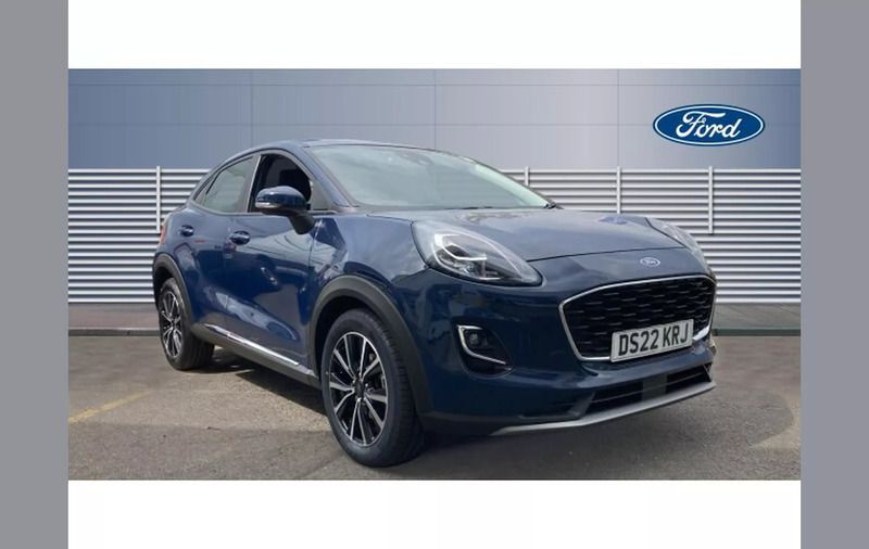 Blue Used 2022 Ford Puma Titanium SUV | £14,962 (Good price) - Image 1/4