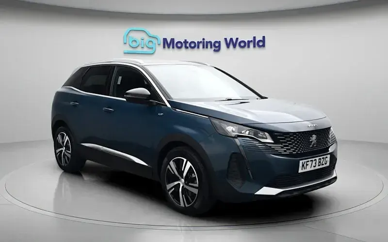 Used Peugeot 3008 GT 136 HP (100 kW) 2023 Blue SUV