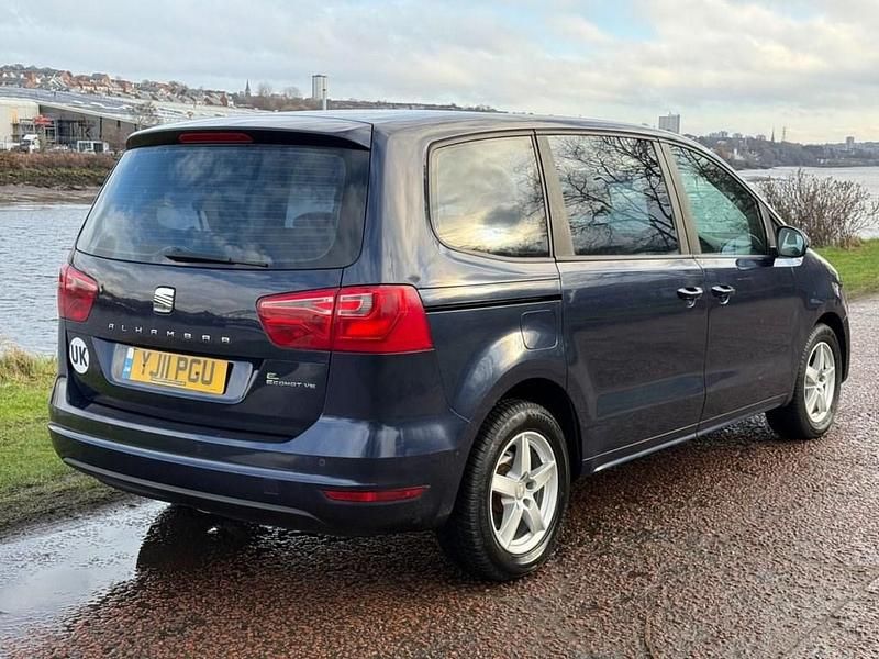 Used Seat Alhambra Ecomotive 140 HP (102 kW) 2011 Blue MPV