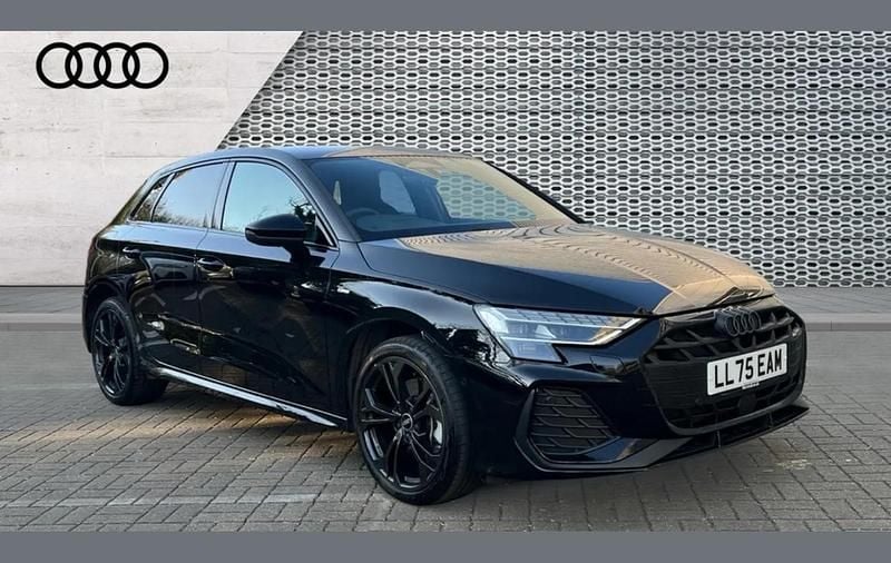 Used Audi A3 e-tron Black Edition 200 HP (147 kW) 2025 Black Hatchback