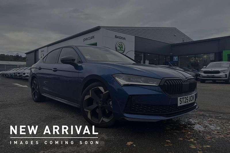 Blue Used 2025 Skoda Superb SportLine Hatchback | £36,000 - Image 1/4