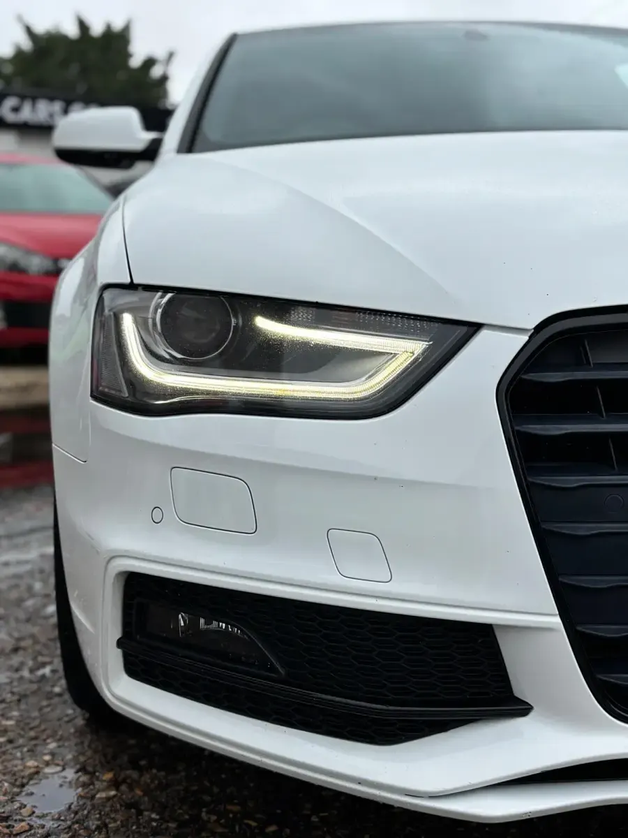 Used Audi A4 Black Edition 2013 White Sedan
