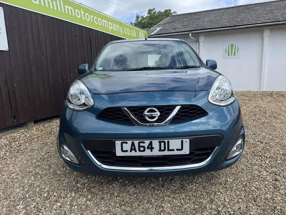 Used Nissan Micra Acenta 80 HP (58 kW) 2014 Blue Hatchback