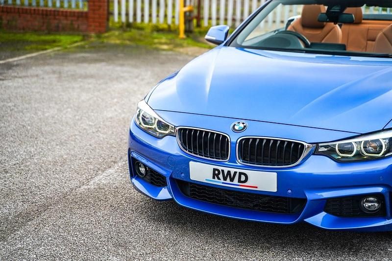 Used BMW 440 M Sport 2018 Blue Cabriolet