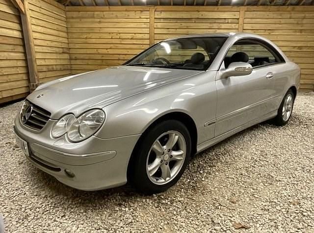 Used Mercedes CLK200 Avantgarde 2003 Silver Coupe