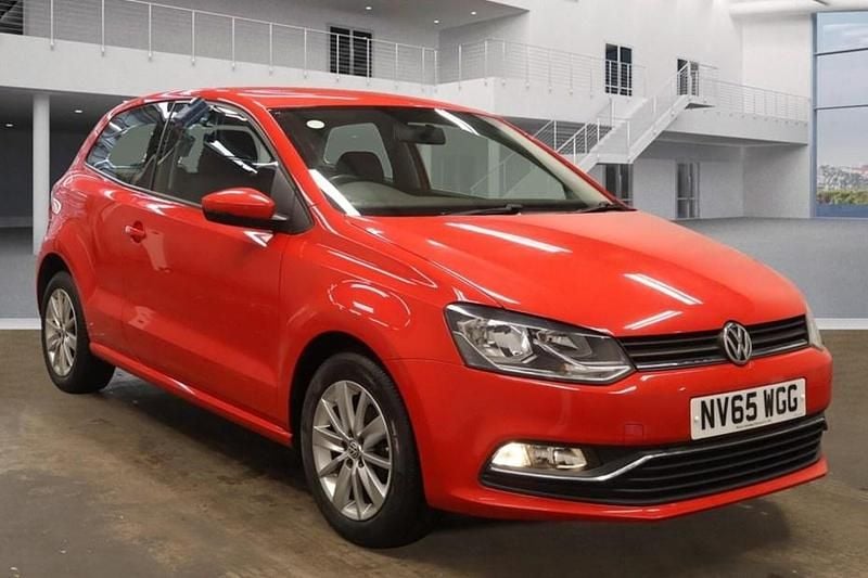 Red Used 2015 VW Polo SE Hatchback | £6,794 (Fair price) - Image 1/1