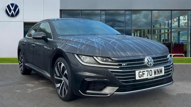 Used VW Arteon R-line 150 HP (110 kW) 2020 Manganeese grey metallic Hatchback