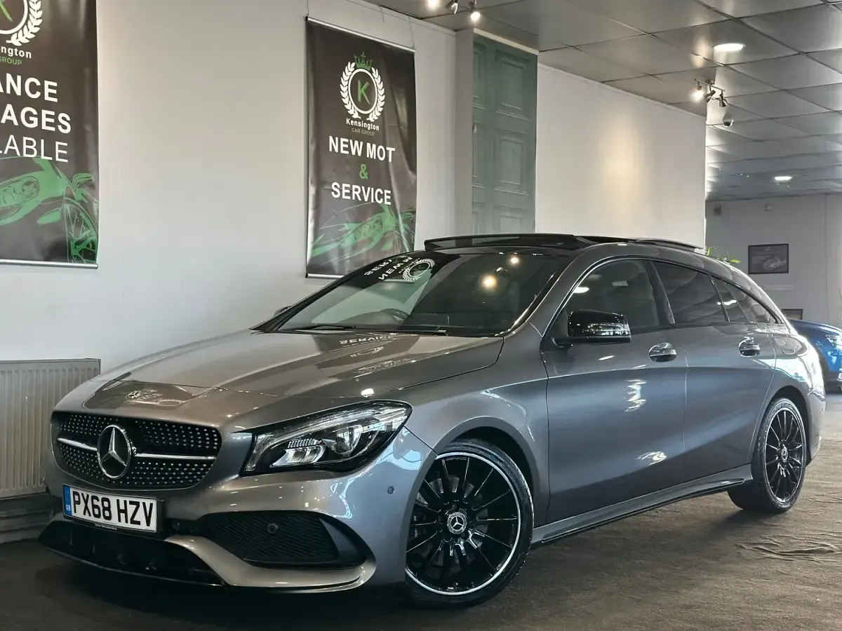 Used Mercedes CLA220 AMG line 2018 Grey Sedan