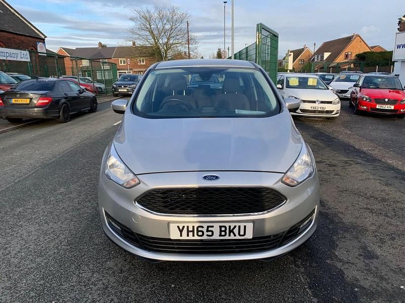 Used Ford C-MAX Zetec 125 HP (91 kW) 2015 Silver MPV