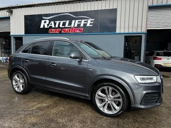 Used Audi Q3 S-line plus 184 HP (135 kW) 2016 Grey SUV