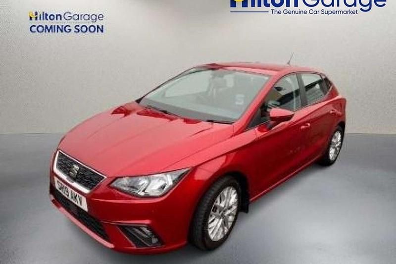 Used Seat Ibiza SE Technology 80 HP (58 kW) 2019 Red Hatchback