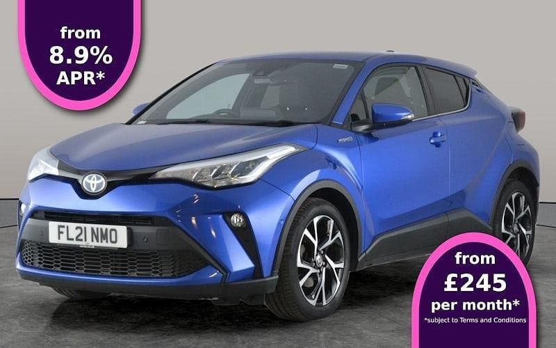Blue Used 2021 Toyota C-HR Design SUV | £17,594 (Good price) - Image 1/3