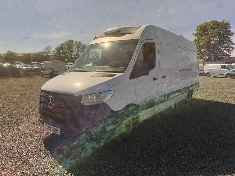 Begagnad Mercedes Sprinter 2019 Vit Van