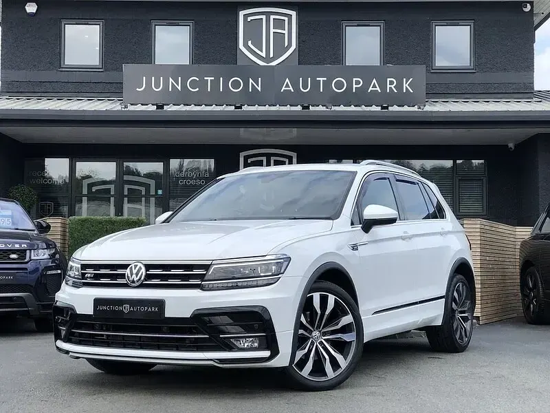 Used VW Tiguan R-line 147 HP (108 kW) 2018 White SUV