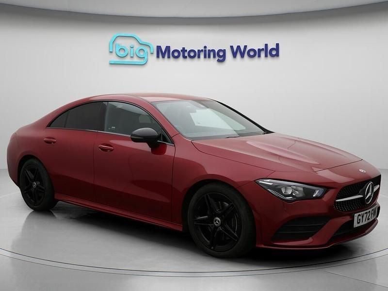 Red Used 2022 Mercedes CLA200 Executive Coupe | £25,000 (Fair price) - Image 1/4