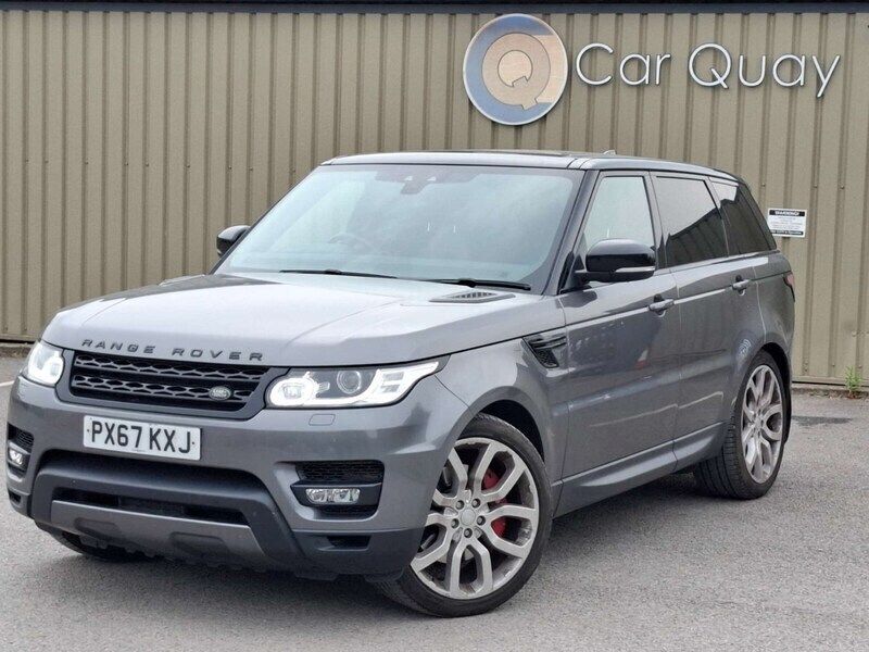 Grey Used 2017 Land Rover Range Rover Sport HSE Dynamic SUV | £20,795 (Good price) - Image 1/2
