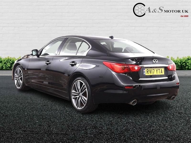 Used Infiniti Q50 Sport Tech 170 HP (125 kW) 2017 Black Sedan