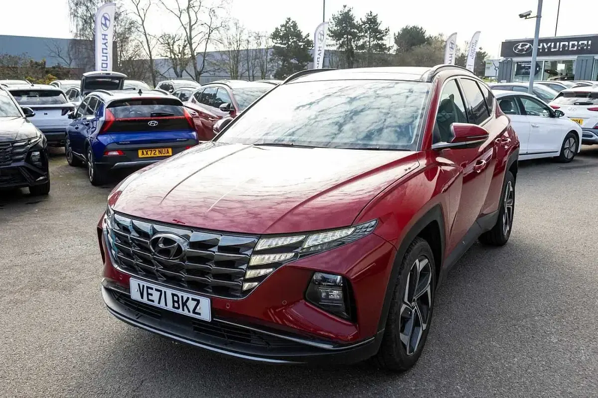Second-hand Hyundai Tucson Ultimate 230 CP (169 kW) 2022 Roșu SUV