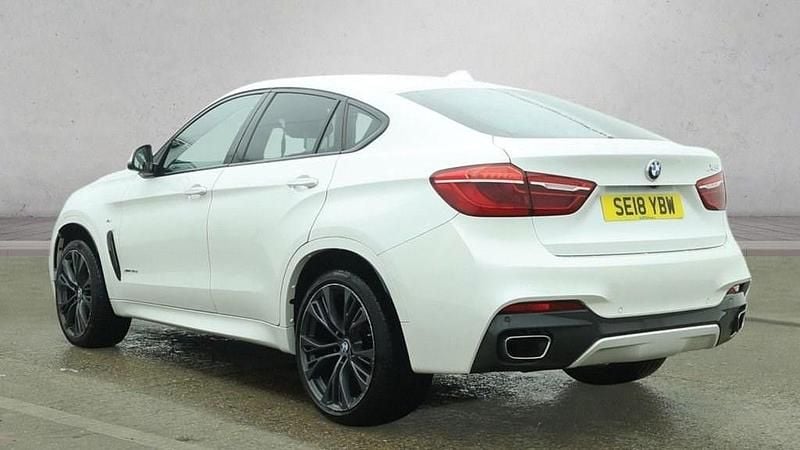 Used BMW X6 M Sport 258 HP (189 kW) 2018 White SUV