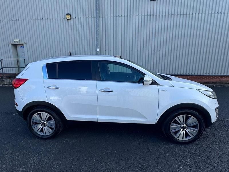 Used Kia Sportage 134 HP (98 kW) 2014 White SUV