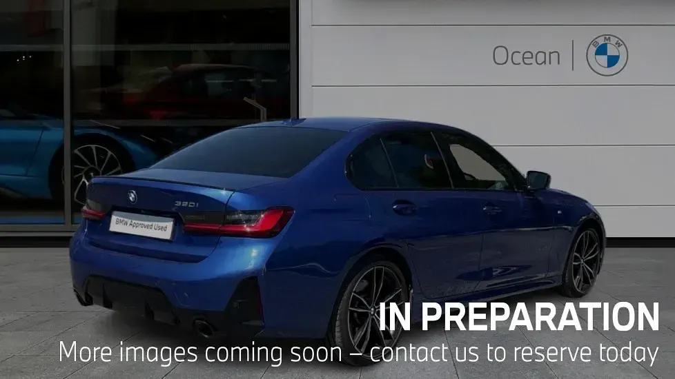 Used BMW 320 M Sport 181 HP (133 kW) 2022 Blue Sedan