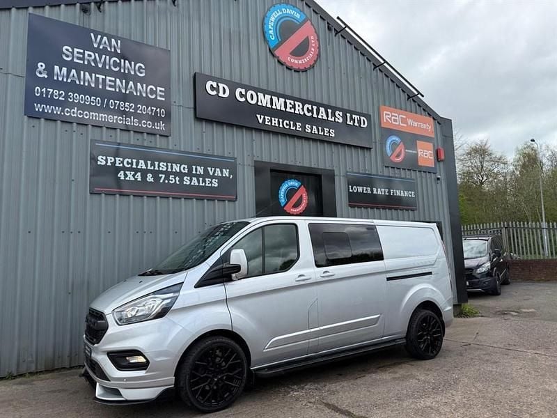 Used Ford Transit Custom Limited 170 HP (125 kW) 2021 Silver Van