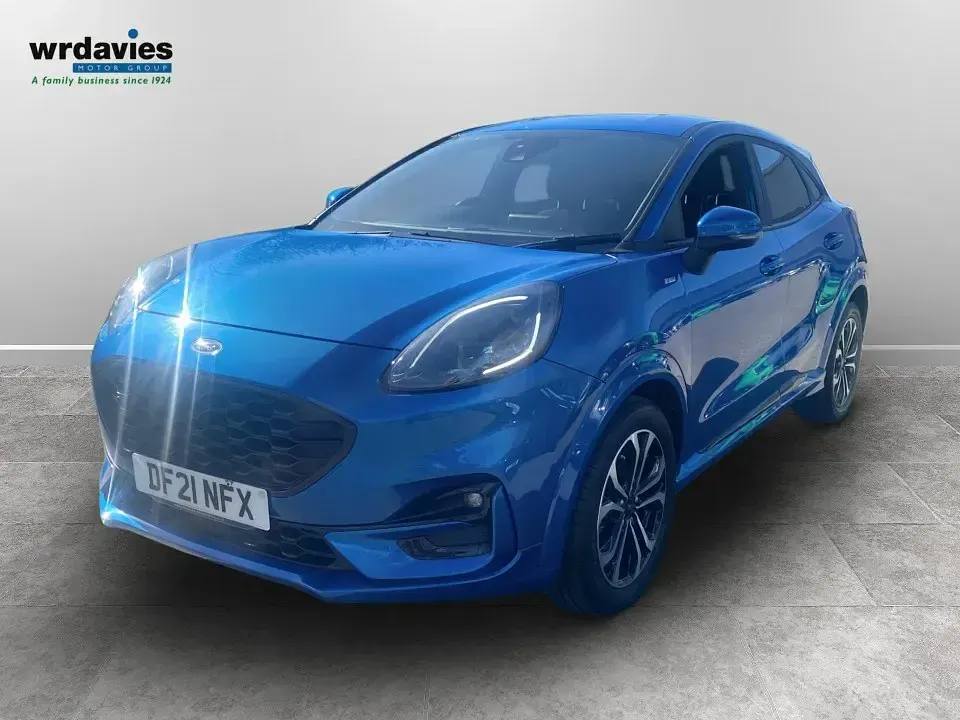 Used Ford Puma ST-Line 125 HP (91 kW) 2021 Blue SUV