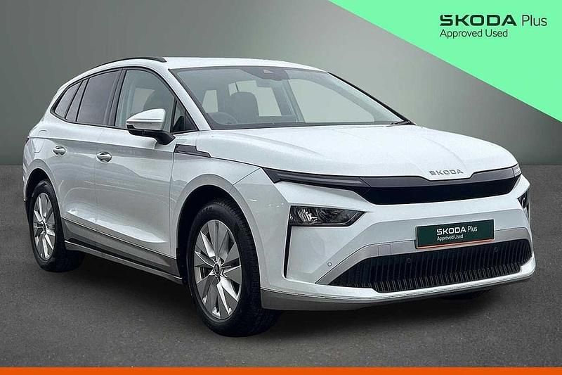 Used Skoda Enyaq iV SE L 150 kW (204 HP) 2025 Moon white metallic SUV